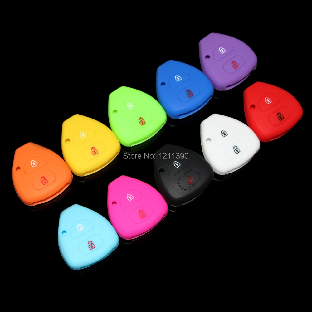 Silicone Car remote key cover protection shell case Holder suitable for Toyota Reiz/Corolla/RAV4
Silicone Car remote key cover protection shell case Holder suitable for Toyota Reiz/Corolla/RAV4