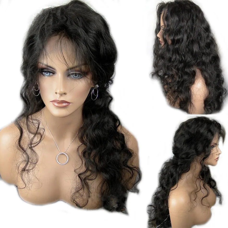 human hair curly wigs glueless lace front human hair wigs (4)