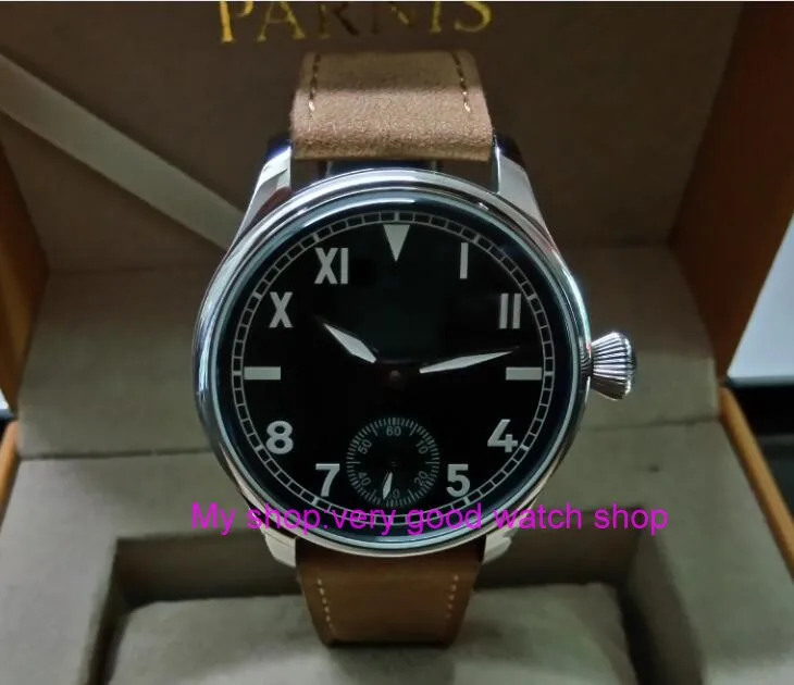 green luminous 44mm parnis 6498 / ST3621 17 jewels Mechanical Hand Wind movement men's watches Mechanical watches 239A
green luminous 44mm parnis 6498 / ST3621 17 jewels Mechanical Hand Wind movement men's watches Mechanical watches 239A