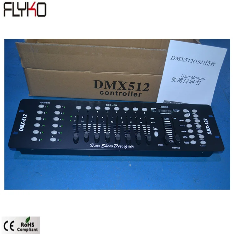 Контроллер освещения DMX512(192) контроллер с функцией DMX 192 каналов для сцены фона