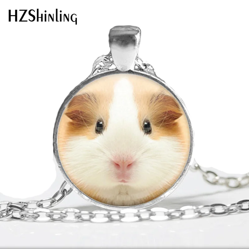 HZ--A548 New Guinea Pig Necklace Guinea Pig Pendant Animal Jewelry Glass Dome Pendant Necklace HZ1
HZ--A548 New Guinea Pig Necklace Guinea Pig Pendant Animal Jewelry Glass Dome Pendant Necklace HZ1