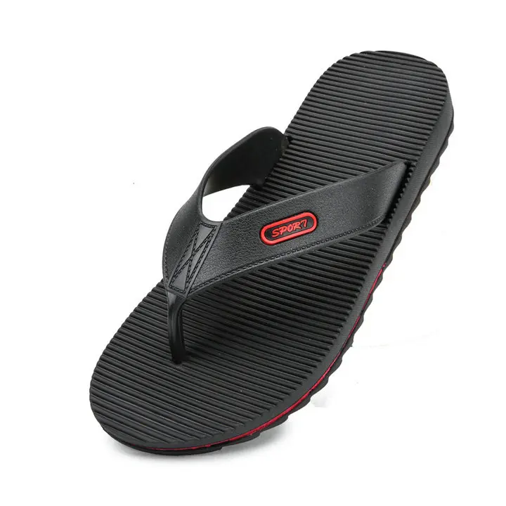Casual Men Slippers Flip Flops Big Size 40-45 Summer Male Shoes Outdoor Home Beach Footwear (4)