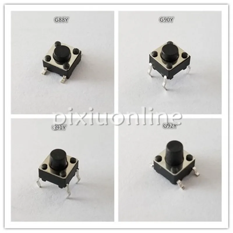 250pcs/bag YT2068 5kinds of Small SMT Switch Contain G88/89/90/91/92 Different Sizes Drop Shipping
250pcs/bag YT2068 5kinds of Small SMT Switch Contain G88/89/90/91/92 Different Sizes Drop Shipping