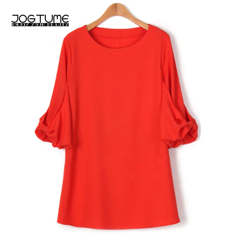 Womens Loose Blouse Long Style Red Blue 2018 Summer Ladies Fashion Shirt Bowknot Sleeve Plus Size 4XL 5XL 6XL Female Casual Tops
Womens Loose Blouse Long Style Red Blue 2018 Summer Ladies Fashion Shirt Bowknot Sleeve Plus Size 4XL 5XL 6XL Female Casual Tops