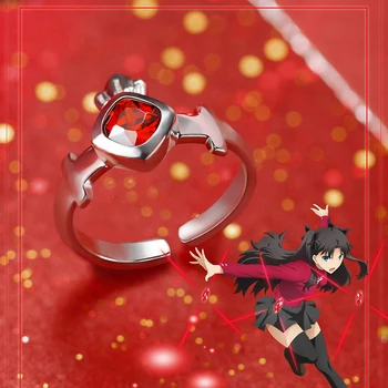 Fate Stay Night Anime F-FSN Tohsaka Rin S925 Sliver Ring For Women Men Jewelry Valentine's Day Gift For Girls Couple Ring
Fate Stay Night Anime F-FSN Tohsaka Rin S925 Sliver Ring For Women Men Jewelry Valentine's Day Gift For Girls Couple Ring