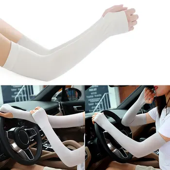 New Women Long UV Protection Gloves Hand Protector Arm Sleeves Ice Silk Outdoor Sun Protection Sleeves Arm Warmer Finger Sleeves
New Women Long UV Protection Gloves Hand Protector Arm Sleeves Ice Silk Outdoor Sun Protection Sleeves Arm Warmer Finger Sleeves