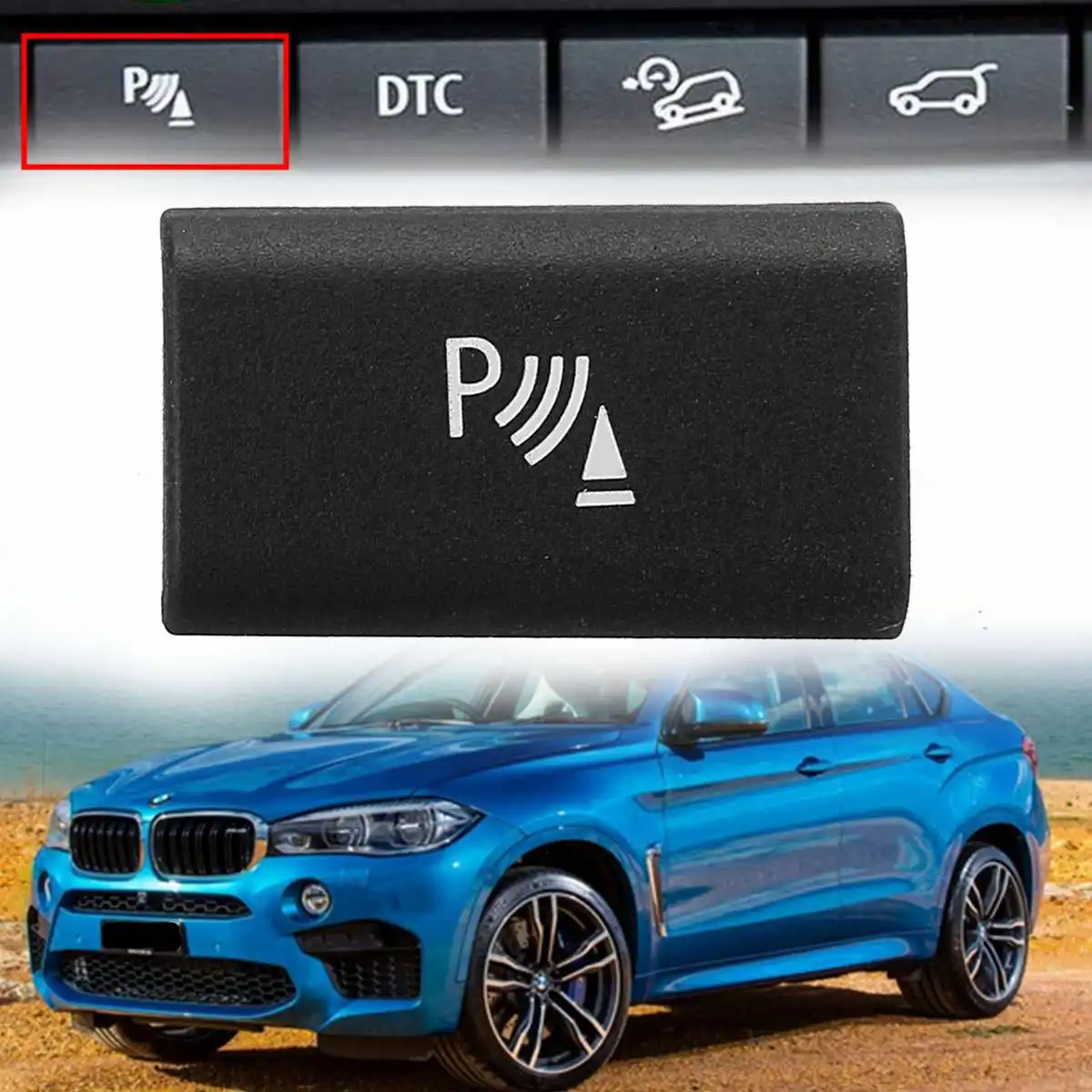 1PC High Quality Parking Radar Sensor Switch Button car in switches and relays Cover For Bmw X5 E70 X6 E71 control button switch
1PC High Quality Parking Radar Sensor Switch Button car in switches and relays Cover For Bmw X5 E70 X6 E71 control button switch