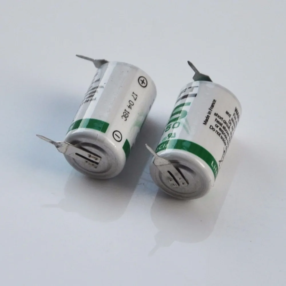 10PCS ER14250 1/2AA 3.6V liSOCL2 lithium primary battery 14250 cell welding tabs replace for SAFT LS14250 gas water meter
10PCS ER14250 1/2AA 3.6V liSOCL2 lithium primary battery 14250 cell welding tabs replace for SAFT LS14250 gas water meter