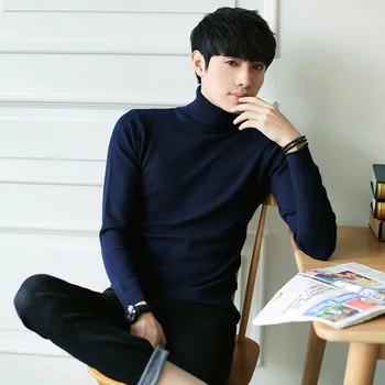 Envmenst New Arrival Male Solid Color Slim Fit Leisure Knitted Clothes Autumn Winter Men Turtleneck Sweaters
Envmenst New Arrival Male Solid Color Slim Fit Leisure Knitted Clothes Autumn Winter Men Turtleneck Sweaters