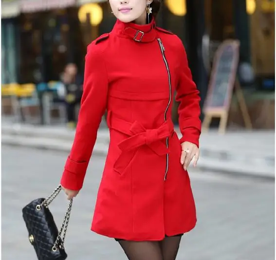 New Arrival Blends coat Fashion Lady Jacket Women Stylish Winter Warm Wool blend long coat and jacket coat with belt 1655
New Arrival Blends coat Fashion Lady Jacket Women Stylish Winter Warm Wool blend long coat and jacket coat with belt 1655