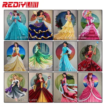 REDIY LADIY Diamond Embroidery DIY Diamond Painting Cross Stitch Kit Cartoon Princess Needlework Diamond Mosaic Home Decoration
REDIY LADIY Diamond Embroidery DIY Diamond Painting Cross Stitch Kit Cartoon Princess Needlework Diamond Mosaic Home Decoration