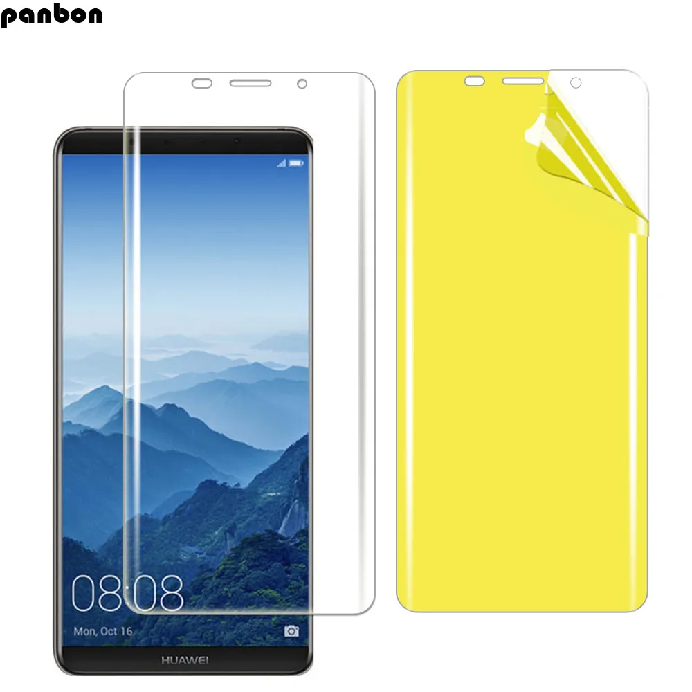 Гидрогелевая 3d пленка для huawei Mate 20 Pro 10 9 lite 20X RS S 8 Защитная экрана мягкая нано из