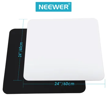 Neewer 24x24inch/60x60cm Acrylic White&Black Reflective Display Table Background Boards for Product Table Top Photography Studio
Neewer 24x24inch/60x60cm Acrylic White&Black Reflective Display Table Background Boards for Product Table Top Photography Studio