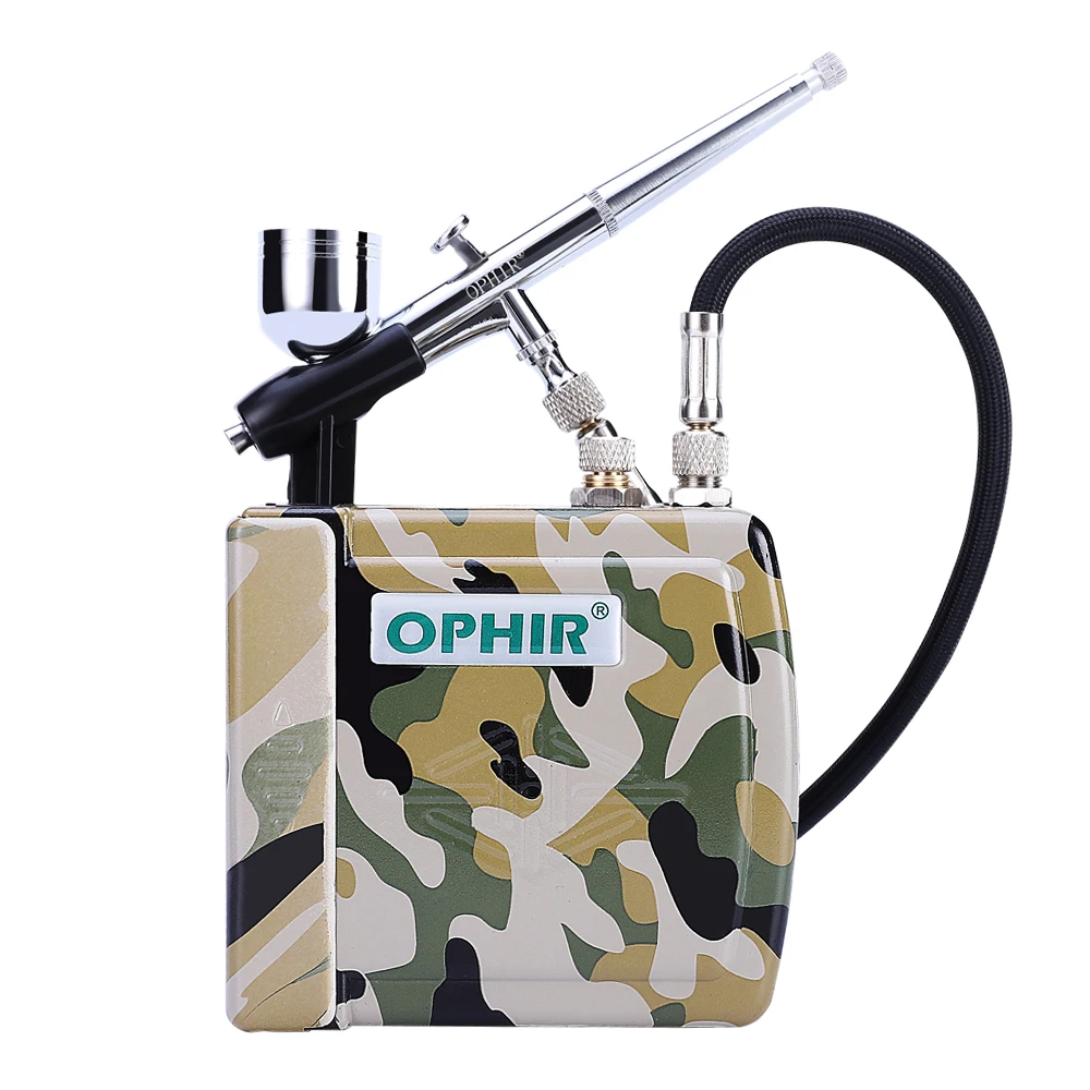 OPHIR Portable 12V DC Golden Mini Air Compressor 0.3mm Airbrush Kit for Makeup Beauty Cake_AC003G+AC004A+AC011 
OPHIR Portable 12V DC Golden Mini Air Compressor 0.3mm Airbrush Kit for Makeup Beauty Cake_AC003G+AC004A+AC011