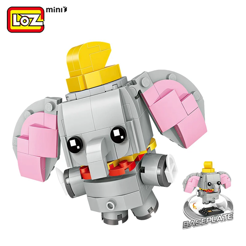 LOZ Mini Blocks Figure Cartoon Animals Elephant Building Blocks Bricks for Children Toys Plastic Assembly Toys for Children 1452
LOZ Mini Blocks Figure Cartoon Animals Elephant Building Blocks Bricks for Children Toys Plastic Assembly Toys for Children 1452