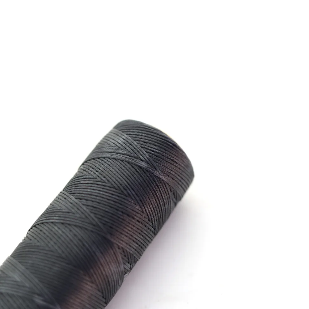 waxed thread 0.8mm grey 2