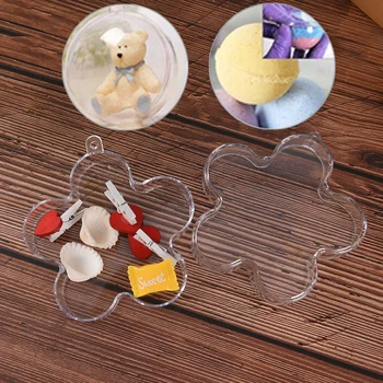 1Pc Creative Mold Flower Shape DIY Clear Plastic Bath Bomb Mould DIY Bathing Tool Accessories
1Pc Creative Mold Flower Shape DIY Clear Plastic Bath Bomb Mould DIY Bathing Tool Accessories
