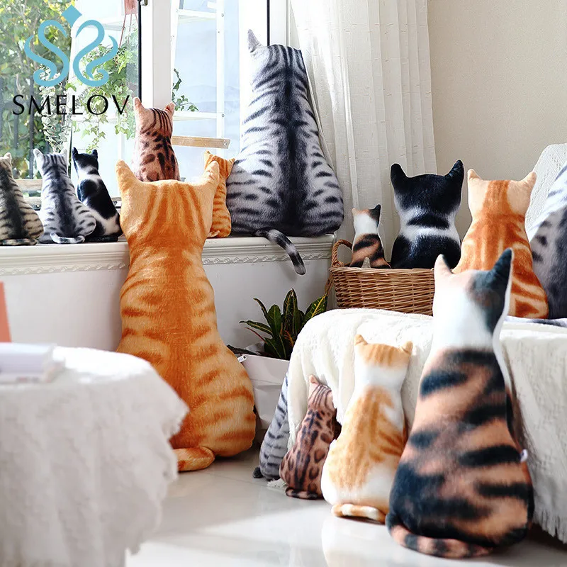 Creative cute cat shaped pillow soft Stuffed plush animal Kids toys chair couch back cushion cotton home car decorative Pillows
Creative cute cat shaped pillow soft Stuffed plush animal Kids toys chair couch back cushion cotton home car decorative Pillows