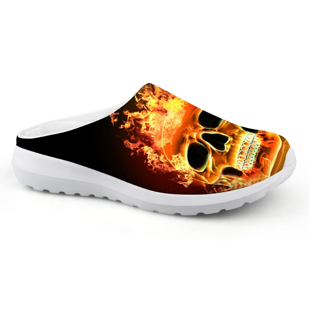 Customized Men Summer Shoes Cool Punk Skull Casual Sandals Beach Slippers Mesh Breathable Casual Flats Shoes Zapatillas Hombre
Customized Men Summer Shoes Cool Punk Skull Casual Sandals Beach Slippers Mesh Breathable Casual Flats Shoes Zapatillas Hombre