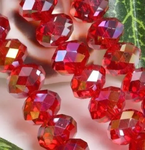 72-150 Ассорти Китай Топ AAA 5040 красный цвет покрытый кристаллами бусины 4 мм 6 8 10