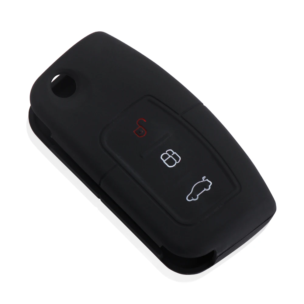 Silicone Cover for Ford Fiesta Focus 2 MK2 Ecosport Kuga Escape Car Flip folding Remote key Case 3 Buttons
Silicone Cover for Ford Fiesta Focus 2 MK2 Ecosport Kuga Escape Car Flip folding Remote key Case 3 Buttons