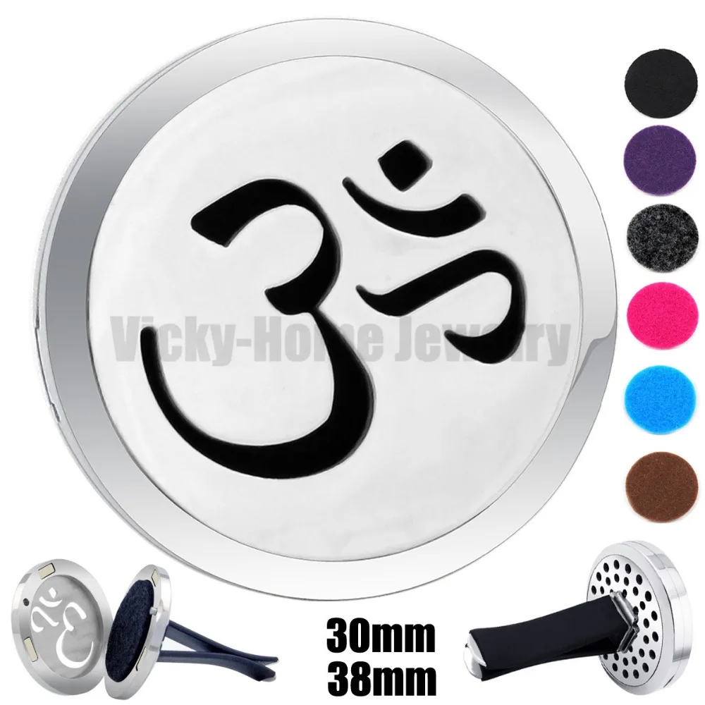 Hot Sale Silver OM (30mm-38mm) Magnet Diffuser Car Aroma Locket Free Pads Essential Oil 316 Stainless Steel Car Diffuser
Hot Sale Silver OM (30mm-38mm) Magnet Diffuser Car Aroma Locket Free Pads Essential Oil 316 Stainless Steel Car Diffuser