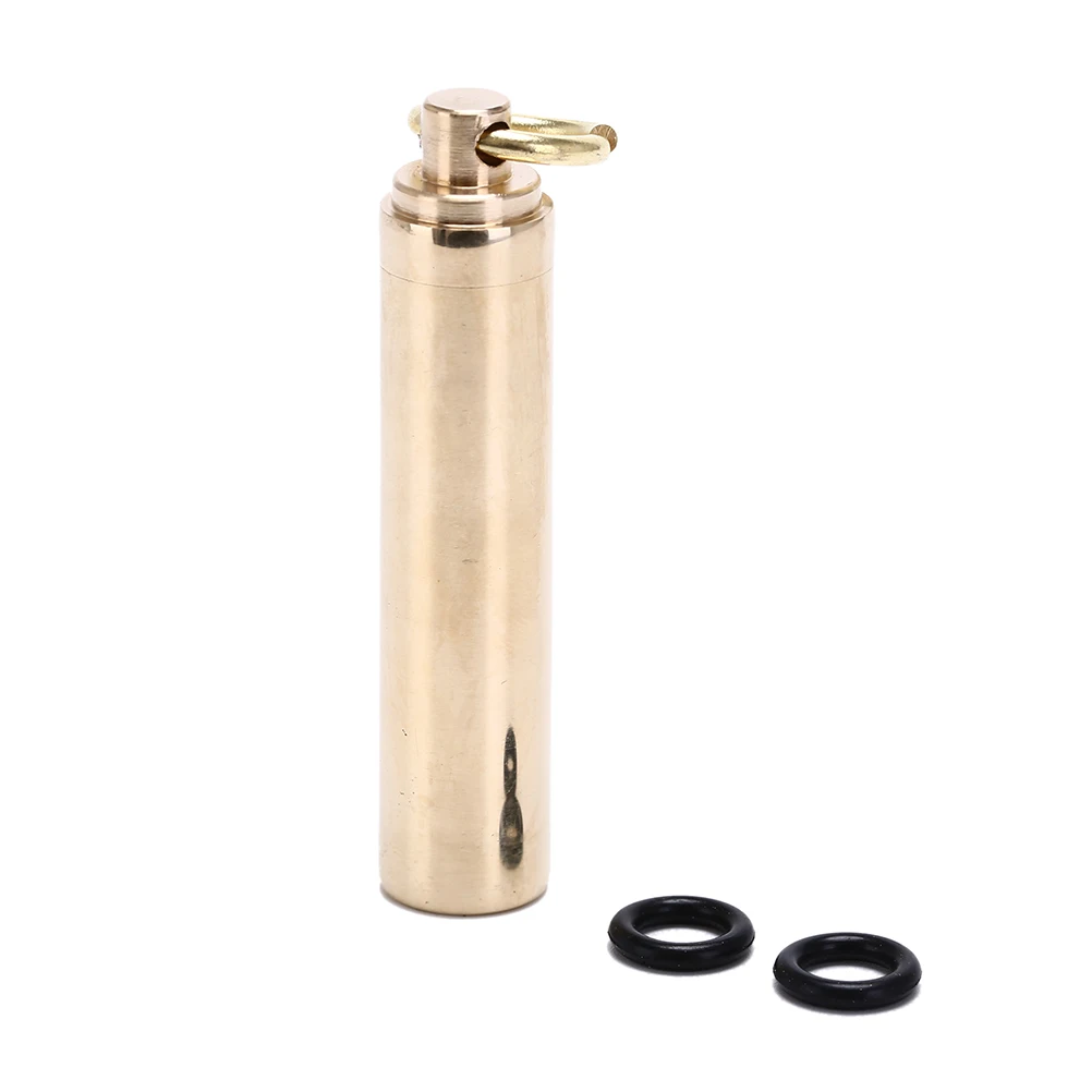 1PCS Mini Brass Medicine Box Waterproof Pills Case Container Keychain Outdoor Emergency Gear Tool Medicine Bottle
1PCS Mini Brass Medicine Box Waterproof Pills Case Container Keychain Outdoor Emergency Gear Tool Medicine Bottle