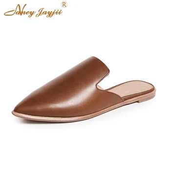 Brown Women Slippers Flat With Shoes Outside Autumn Spring New Fashion Classic Female Lady Plus Size 38 39
Brown Women Slippers Flat With Shoes Outside Autumn Spring New Fashion Classic Female Lady Plus Size 38 39
