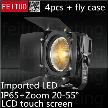 4light+case zoom 200w warm white or cool white or rgbw 4 in 1 outdoor Folding Fresnel spot led for Studio Camera Photo Video
4light+case zoom 200w warm white or cool white or rgbw 4 in 1 outdoor Folding Fresnel spot led for Studio Camera Photo Video