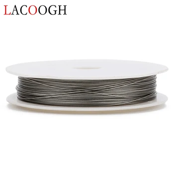 New Wholesale Stainless Steel Thread Braided 0.3/0.8/0.6mm Width Steel Wire fit Bead Bracelet Necklace DIY Jewelry Findings
New Wholesale Stainless Steel Thread Braided 0.3/0.8/0.6mm Width Steel Wire fit Bead Bracelet Necklace DIY Jewelry Findings