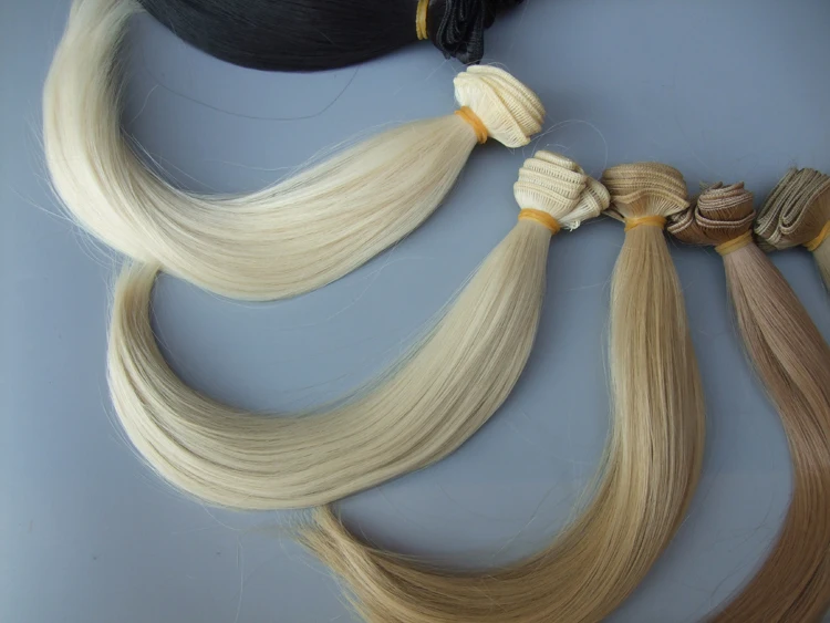 25cm Hair for Textile Interior Doll, Handmade Doll hair Fabric Decor Art doll wigs 11