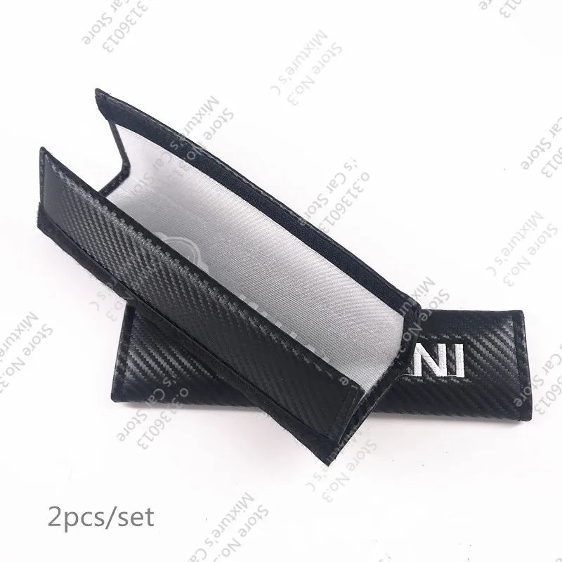2pcs Car Seat Belts Covers Padding Carbon Fiber Leather Belt Shoulder Sleeve For MINI COOPER R50 R53 R56 R60 F56 accessories
2pcs Car Seat Belts Covers Padding Carbon Fiber Leather Belt Shoulder Sleeve For MINI COOPER R50 R53 R56 R60 F56 accessories