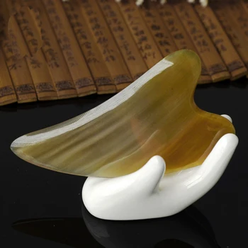 quality nature Horn scraping massage board thin face neck facial meridian dial detoxification massage plate
quality nature Horn scraping massage board thin face neck facial meridian dial detoxification massage plate