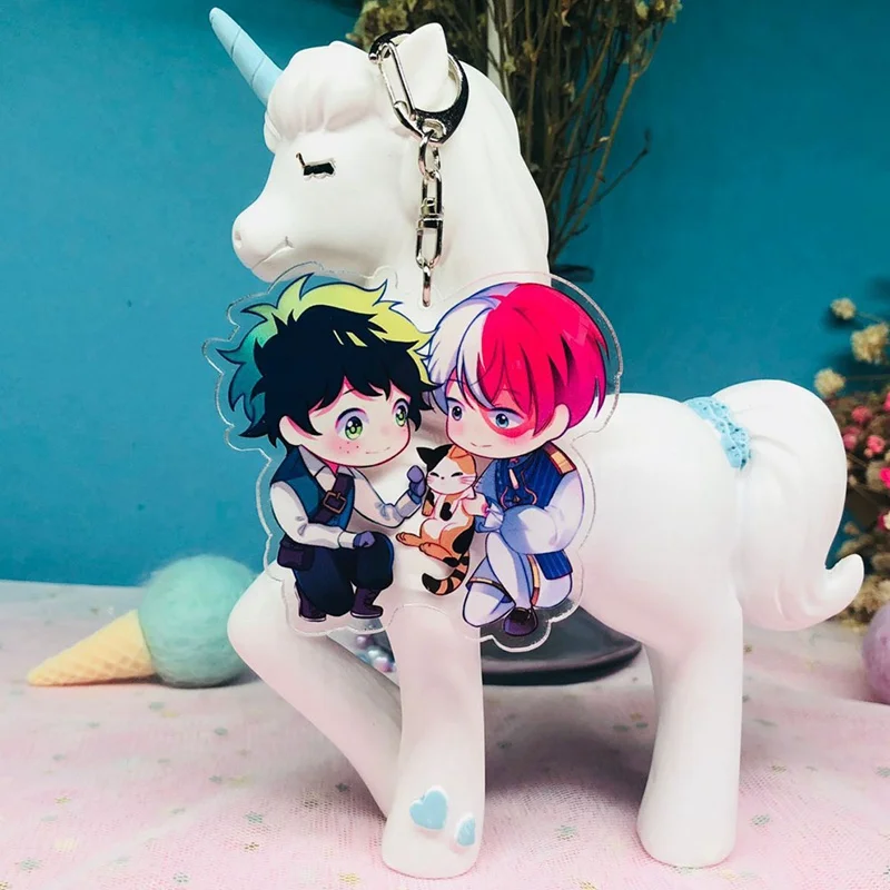 2019 New My Hero Academy Keychain Cute Comic Keyring Anime Acrylic Cartoon Accessories
2019 New My Hero Academy Keychain Cute Comic Keyring Anime Acrylic Cartoon Accessories