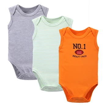 3PCS/LOT Unisex Top Quality Baby Rompers Sleeveless Novel Newborn de bebe Baby Clothes Cottom O-Neck 0-12M Jumpsuits Newborn
3PCS/LOT Unisex Top Quality Baby Rompers Sleeveless Novel Newborn de bebe Baby Clothes Cottom O-Neck 0-12M Jumpsuits Newborn
