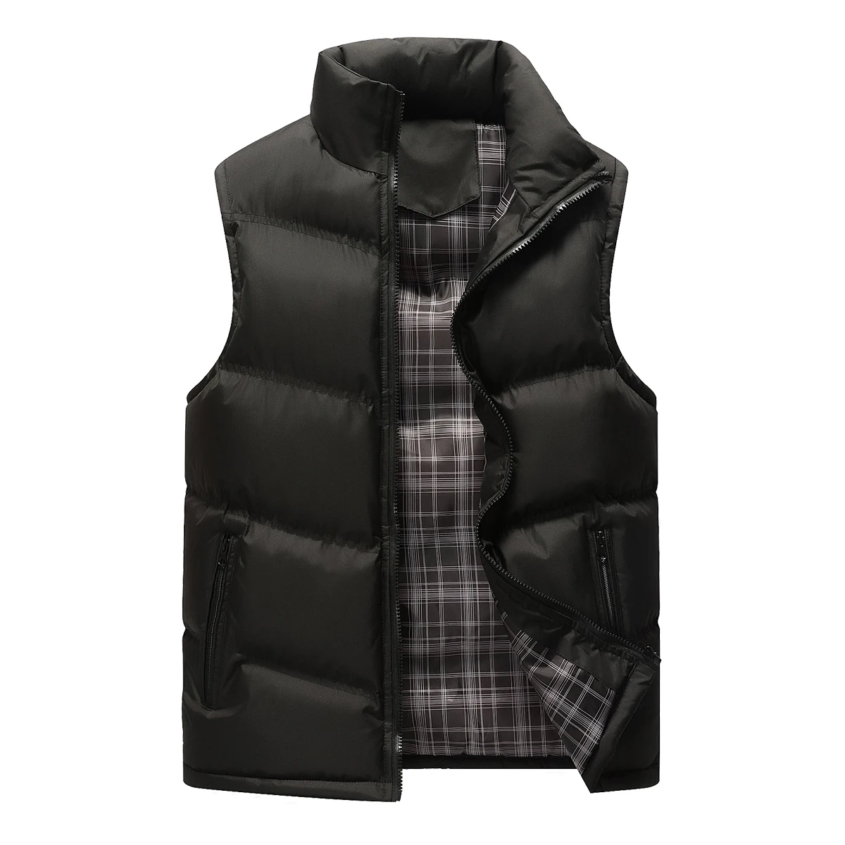 Men's Vest Winter Travel Windbreaker Coats Plus Size Mens Work Vests Slim Fit 2019 Waistcoat Padded Thicken Jacket for Men 1115
Men's Vest Winter Travel Windbreaker Coats Plus Size Mens Work Vests Slim Fit 2019 Waistcoat Padded Thicken Jacket for Men 1115