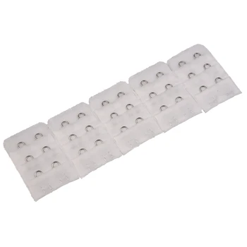 Removable 5 Pcs White Bra Extenders 2x3 Hooks Strap New
Removable 5 Pcs White Bra Extenders 2x3 Hooks Strap New