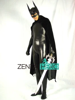 Free Shipping DHL Custom Made Black Batman Costumes For Men Halloween Batman Cosplay Costume Superhero Costume With Cape AXZ06
Free Shipping DHL Custom Made Black Batman Costumes For Men Halloween Batman Cosplay Costume Superhero Costume With Cape AXZ06