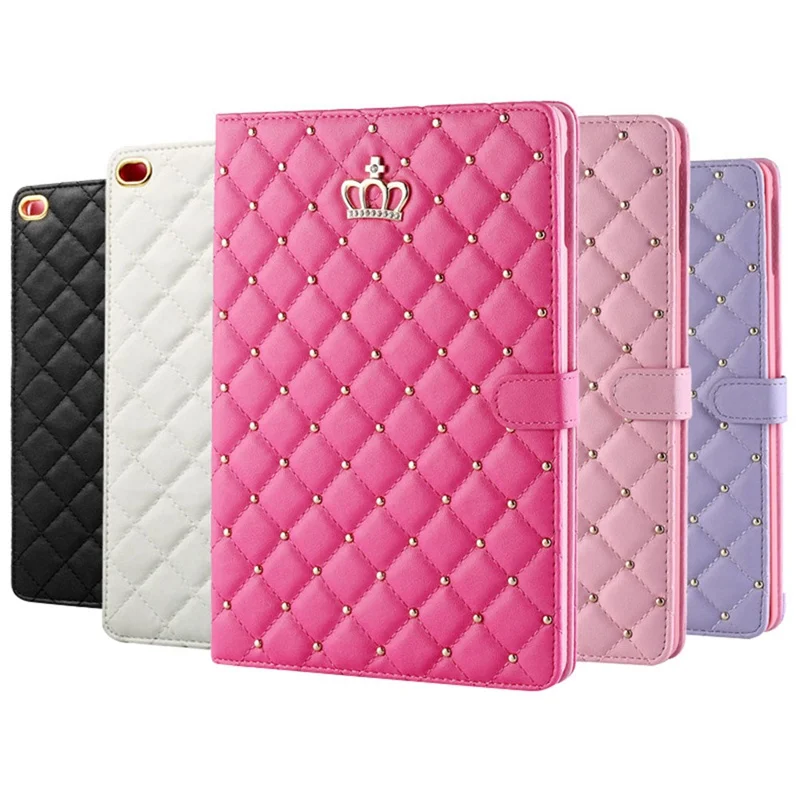 High Quality Crown Grid Cover Case Multi Color Pu Leather Wake Up Sleep Cover Case For IPad 5/6 Mini 1 2 3 4
High Quality Crown Grid Cover Case Multi Color Pu Leather Wake Up Sleep Cover Case For IPad 5/6 Mini 1 2 3 4