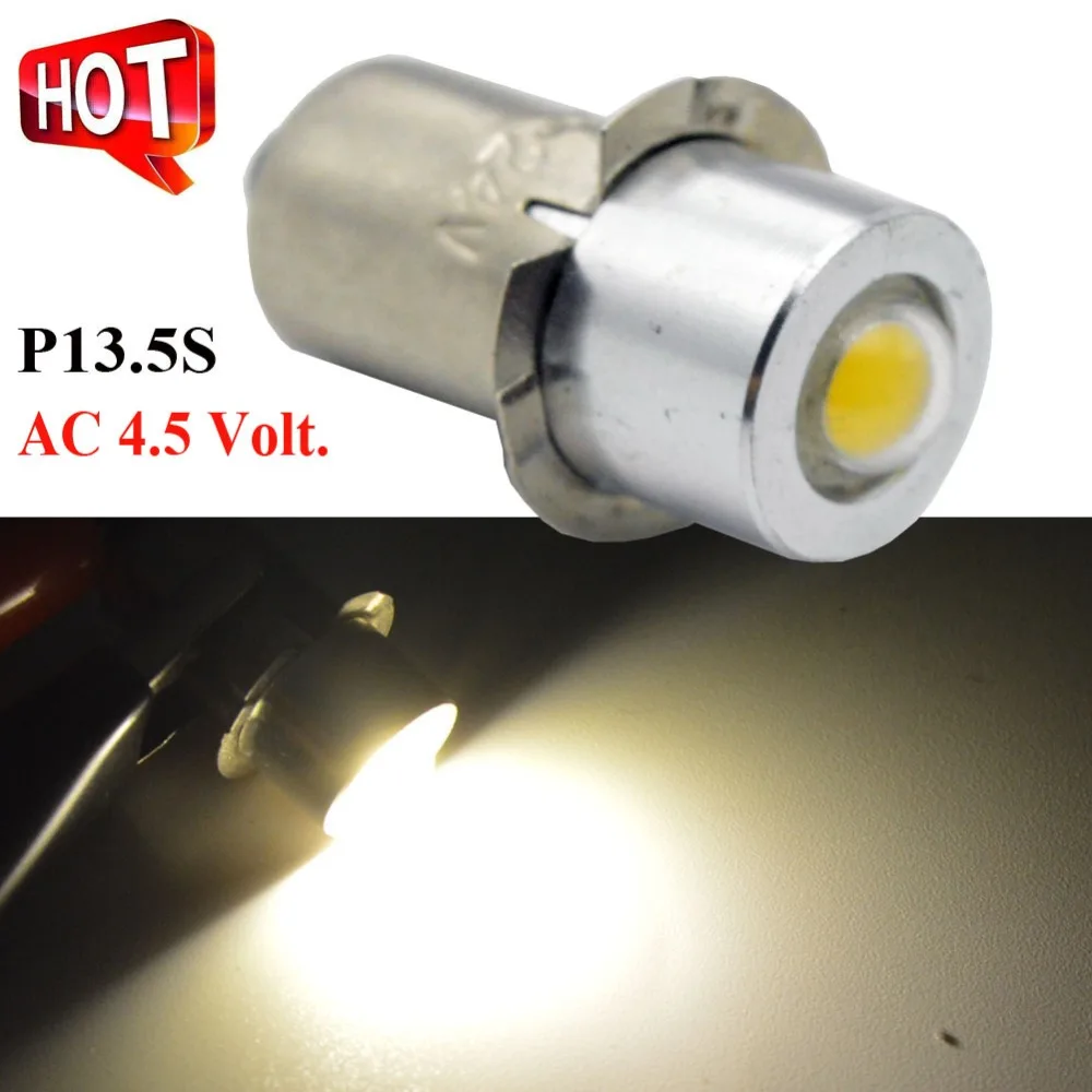 2PCS 1W P13.5S LED AC/DC 4.5V 6V 12V LED Flashlight Torch Replacement Bulbs with Epistar cob Chips LED Bulb Light C+D Cell
2PCS 1W P13.5S LED AC/DC 4.5V 6V 12V LED Flashlight Torch Replacement Bulbs with Epistar cob Chips LED Bulb Light C+D Cell