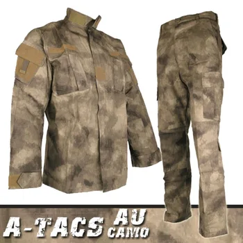 A-TACS Camouflage Men Army Military Tactical BDU Uniform Combat Battlefield Clothing Hunting Shirt Pants Clothes Set
A-TACS Camouflage Men Army Military Tactical BDU Uniform Combat Battlefield Clothing Hunting Shirt Pants Clothes Set