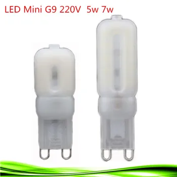 50X 2016 NEW mini LED G9 5W 7W 220V G9 lamp SMD 2835 LED g9 light spotlight candle bulb Ampoule Luz Chandelier Warmwhite/White
50X 2016 NEW mini LED G9 5W 7W 220V G9 lamp SMD 2835 LED g9 light spotlight candle bulb Ampoule Luz Chandelier Warmwhite/White