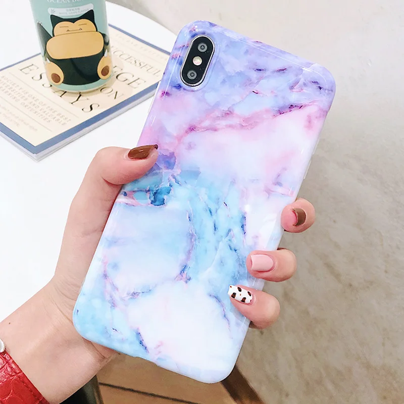 Fashion Marble Soft IMD Phone Cases For iPhone 6 6S 7 8 Plus XS MAX XR Silicone Phone Back Cover For Apple Phone
Fashion Marble Soft IMD Phone Cases For iPhone 6 6S 7 8 Plus XS MAX XR Silicone Phone Back Cover For Apple Phone