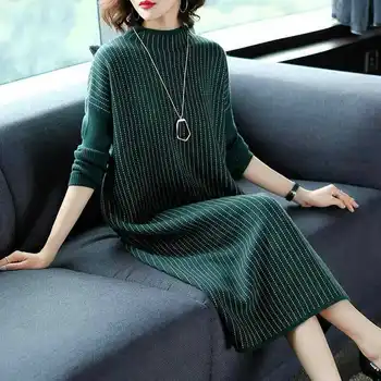 Striped Loose Knitted Midi Dress Vestido De Festa Fashion Dress For Women Vestidos Robes Femme Office Lady The Dress Ukraine
Striped Loose Knitted Midi Dress Vestido De Festa Fashion Dress For Women Vestidos Robes Femme Office Lady The Dress Ukraine