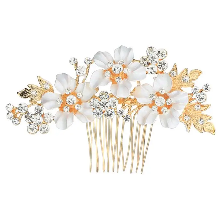 Wedding Bridal Hair Combs Vintage Crystal Hairpins Prom Jewelry Gold Silver Flower Pattern Women Hair Accessories Pins
Wedding Bridal Hair Combs Vintage Crystal Hairpins Prom Jewelry Gold Silver Flower Pattern Women Hair Accessories Pins
