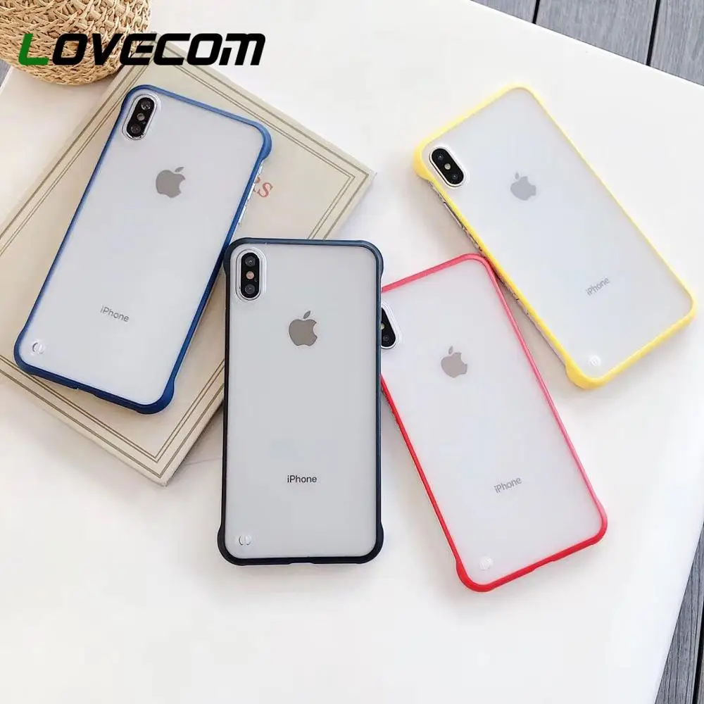 LOVECOM Frameless Phone Case For iPhone XR XS Max 6 6S 7 8 Plus X Matte PC Hard Solid Color Couple Phone Back Cover Coque Gift
LOVECOM Frameless Phone Case For iPhone XR XS Max 6 6S 7 8 Plus X Matte PC Hard Solid Color Couple Phone Back Cover Coque Gift
