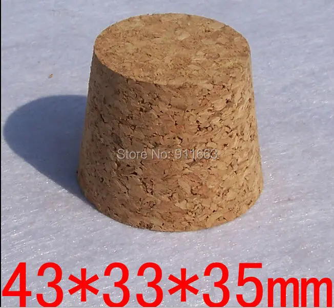 43mm*33mm*35mm size, 6pcs/lot! soft cork stopper for glass bottles,stopper,bung,wooden plug etc.
43mm*33mm*35mm size, 6pcs/lot! soft cork stopper for glass bottles,stopper,bung,wooden plug etc.