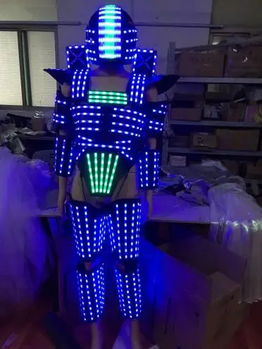 LED Robot / LED Costume /LED Clothing/Light suits/ The programming controller sets the helmet
LED Robot / LED Costume /LED Clothing/Light suits/ The programming controller sets the helmet