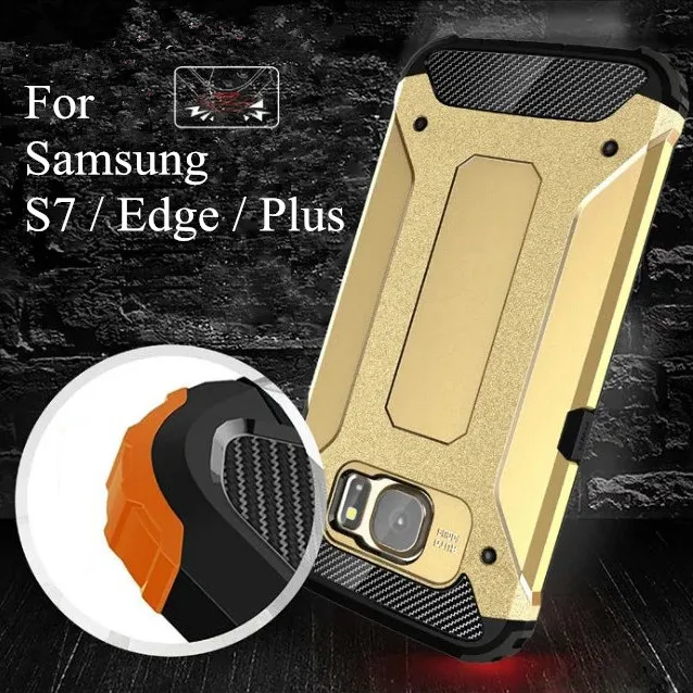 For font b Samsung b font Galaxy S7 S7 Edge S7 Plus Heavy Hockproof Hybrid Armor