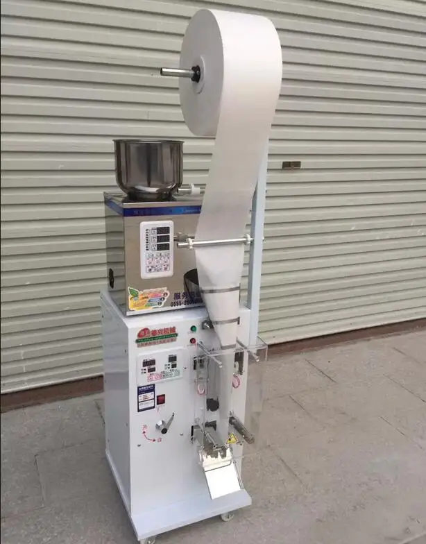 Food Automatic weighing packaging machine Granular powder medicinal racking machine bag version installed high-quality 1-50g
Food Automatic weighing packaging machine Granular powder medicinal racking machine bag version installed high-quality 1-50g